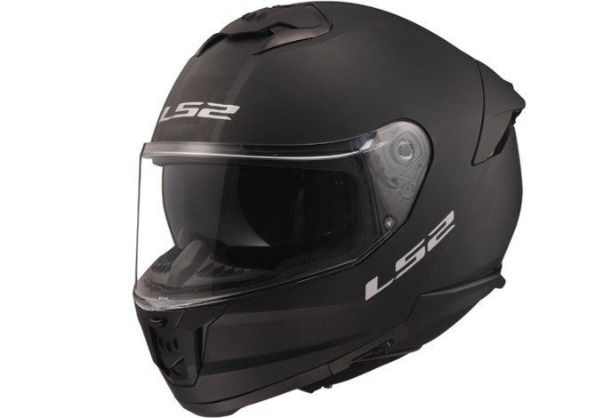 LS2 Integralhelm MX808 Stream II XS Schwarz matt Solid