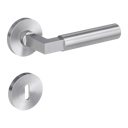 Vorschaubild Griffwerk Türgriff METRICO PROF Rosetten rund GK4
