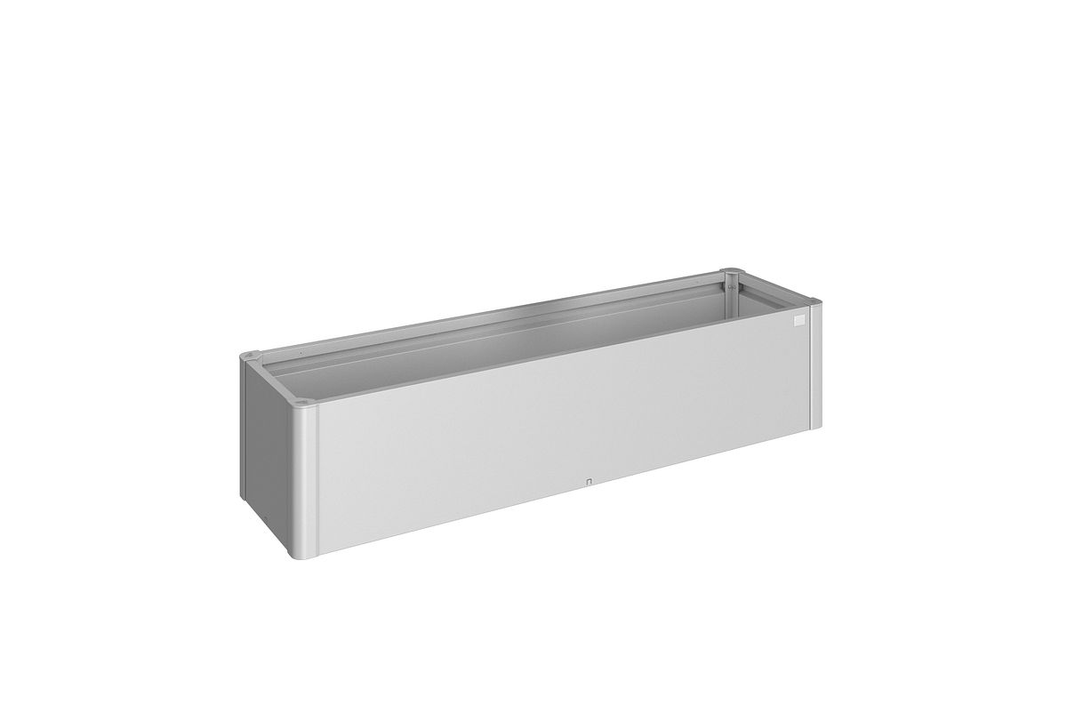 Biohort Pflanzbeet Belvedere B 201 x T 53 cm (Gr. 200) 45 cm (MINI) silber-metallic