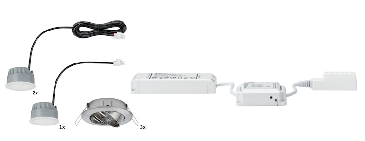 Paulmann SmartHome Einbauleuchte LED Goal 5,2W mit Dimmfunktion