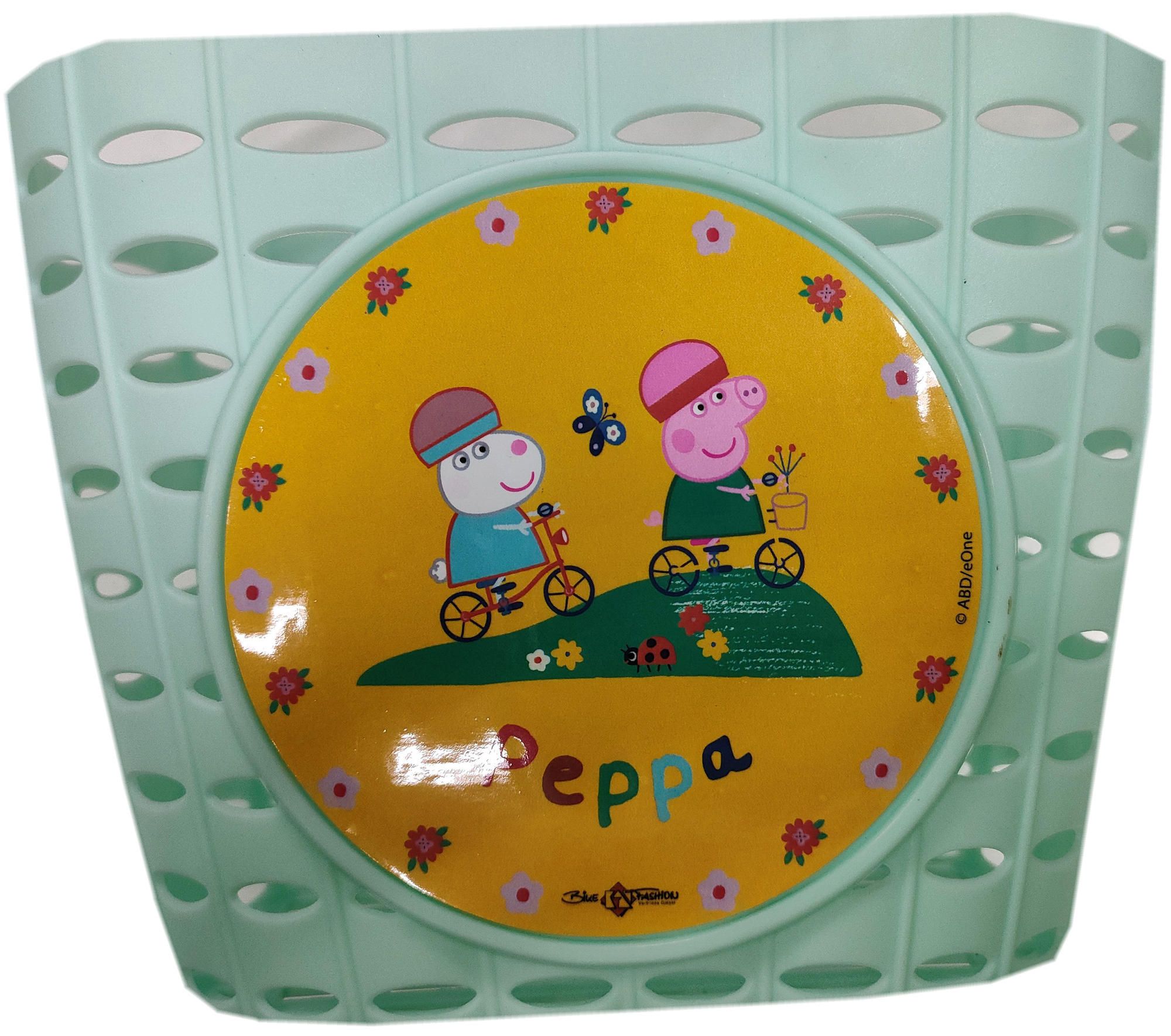 Bike Fashion Kinderkorb Peppa Pig bunt