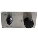 Vorschaubild Gardenforma Gas Feuerstelle Manchester aus Faserbeton in Baumstammoptik, hellgrau