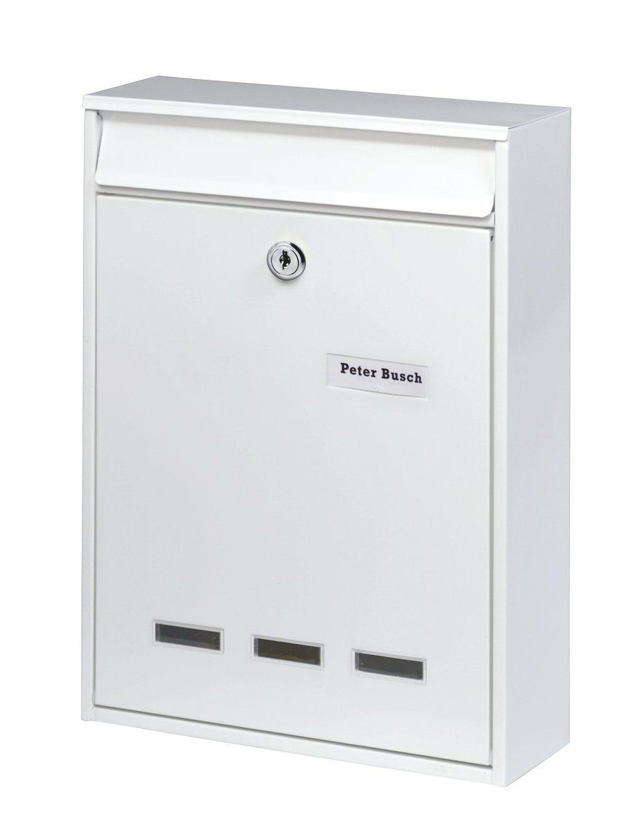 Burg Wächter Briefkasten Köln weiss DIN A4 872 W