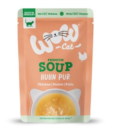 WOW Suppe mit Huhn CAT 40g