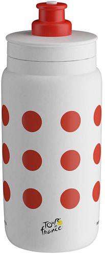Elite Trinkflasche Fly Tour de France weiß/rot