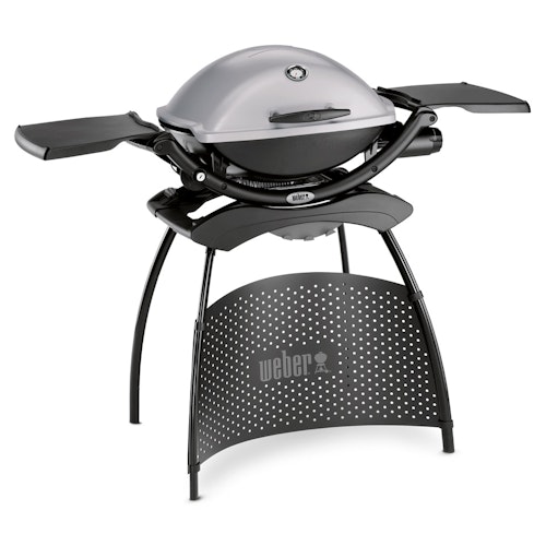 Weber Q 2200 Stand Gasgrill Granit Grau (54120379)