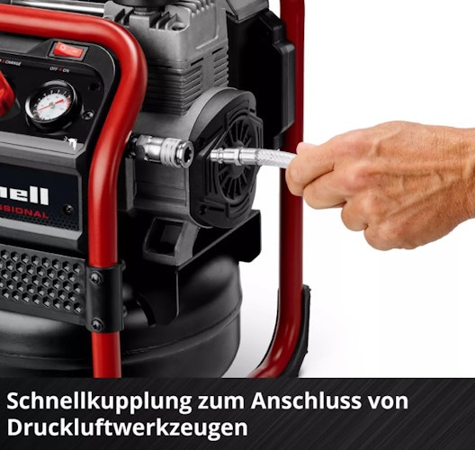 Einhell PROFESSIONAL Akku-Kompressor SILENZZO 36/210 4020380