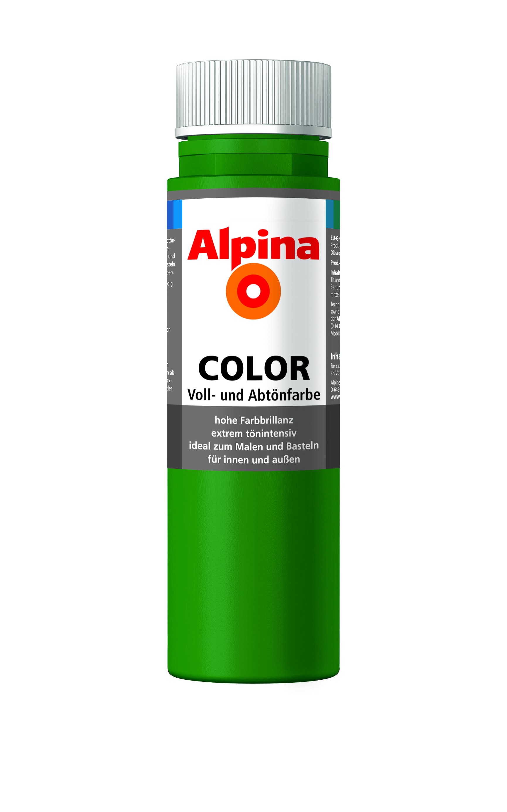 Alpina COLOR Voll- und Abtönfarbe Jungle Green 250 ml seidenmatt