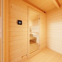 Infraworld Gartensauna Terra 2 - 70 mm