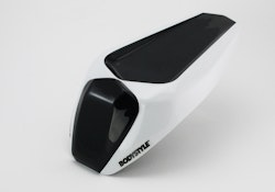 BODYSTYLE Sportsline Sitzkeil ABS Kunststoff weiß/schwarz für KAWASAKI Z900, Z900 (70 kW)