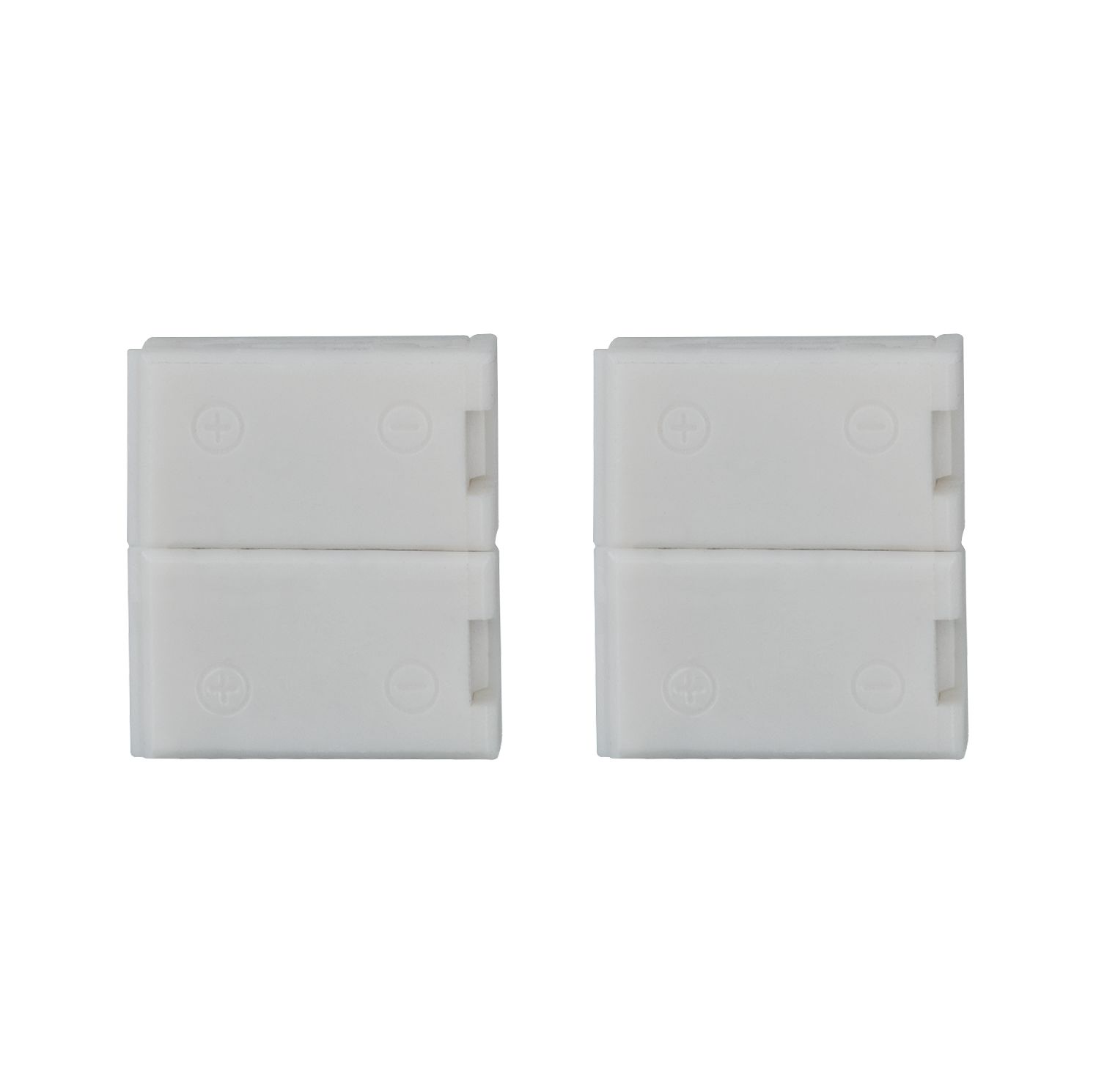 Paulmann Connector Function YourLED ECO, Clip-to-Clip weiß Kunststoff, 2er Pack