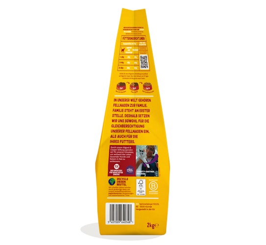 Edgard&Cooper Adult Truthahn und Huhn Katzentrockenfutter