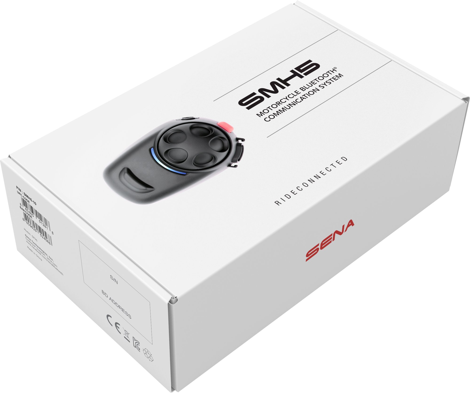 SENA SMH5 Bluetooth‑Headset und Gegensprechanlage, Einzelpack