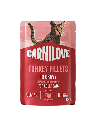 Carnilove Cat Sauce 24 x 85g-Beutel Katzennassfutter