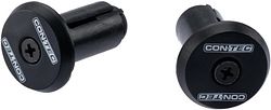 CONTEC Lenkerstopfen Duo.Plug schwarz