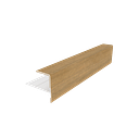 Vorschaubild NewTechWood Alu-Coex Endprofil 74 x 61 x 37 x 3000 mm