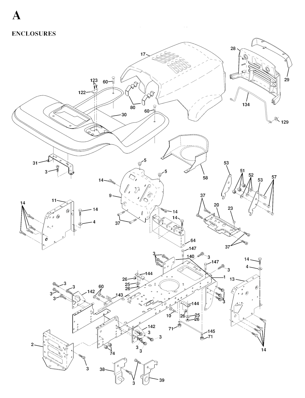 Explosionszeichnung Ersatzteile