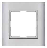 Kopp Abdeckrahmen 1-fach ATHENIS edelstahl