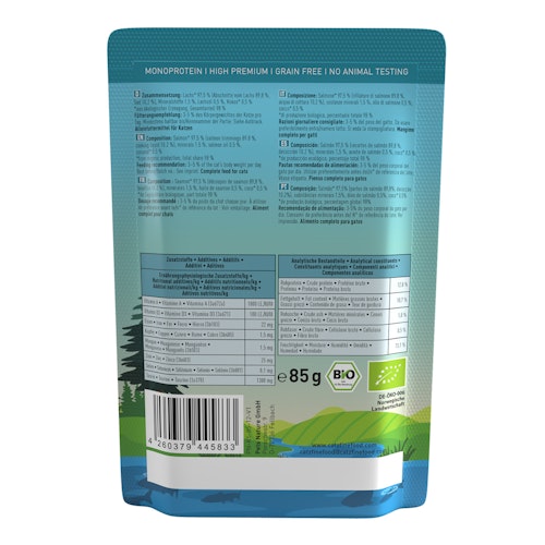 catz finefood Bio 12 x 85g Katzennassfutter