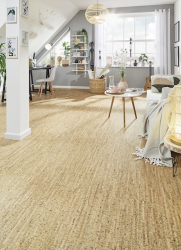 KWG Q-exclusivo Faro natur Pure Touch Kork-Fertigparkett 90x30 cm