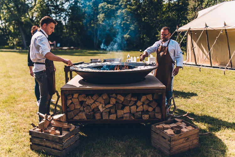 OFYR Plancha Grill Trailer Corten