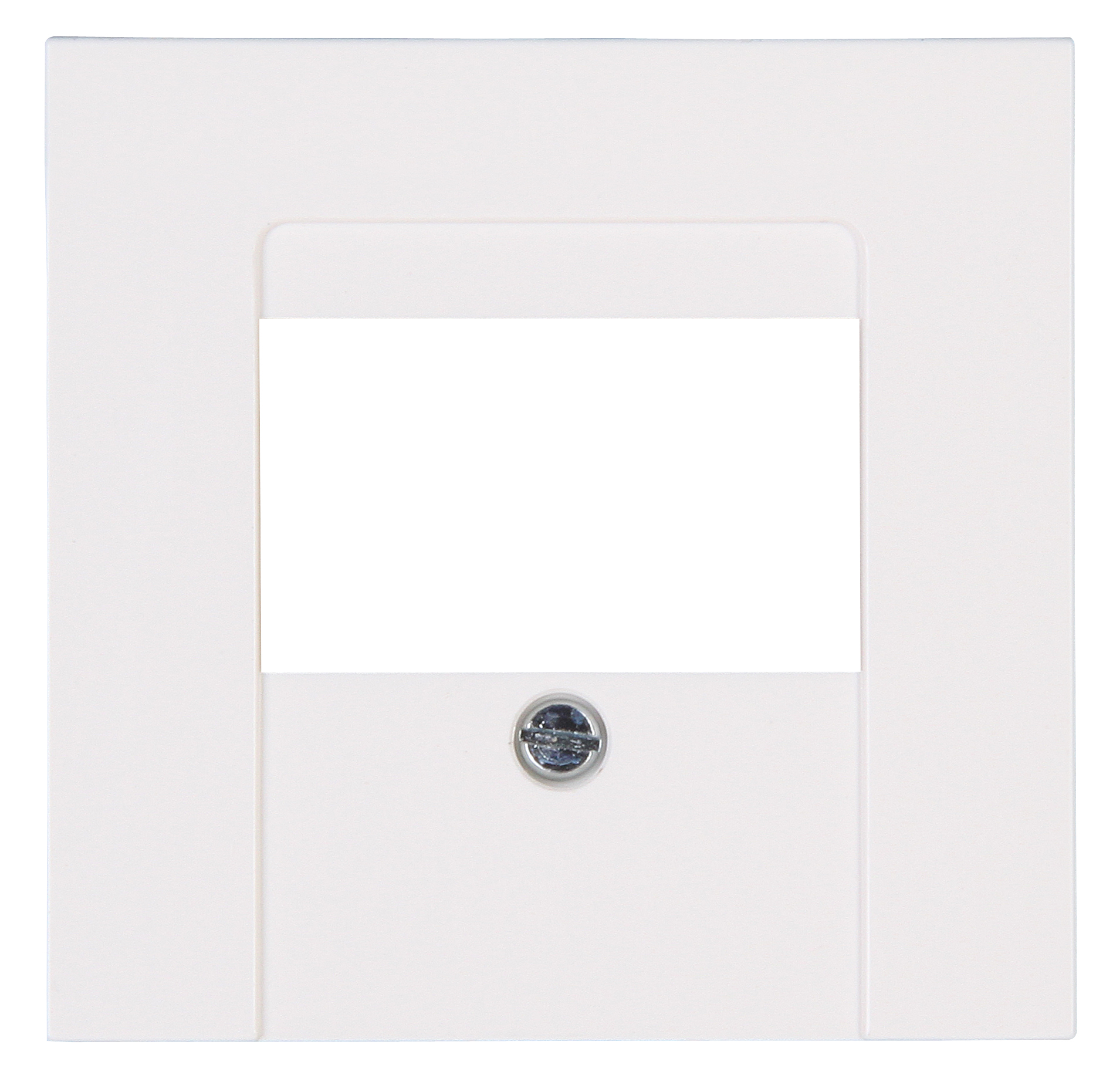 Kopp Abdeckung für TAE-Telefon-Anschlussdose ATHENIS rein-weiß