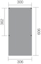 Vorschaubild Weka Y-Einzelcarport 612