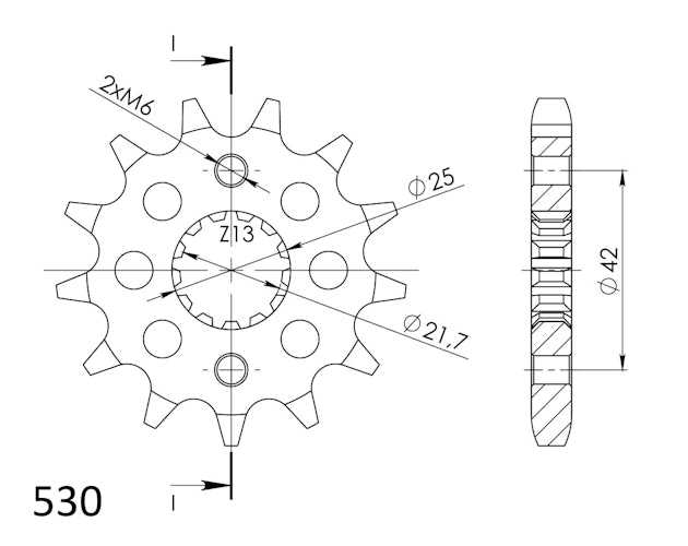 Supersprox Ritzel 530 14Z