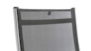 Kettler Multipositionssessel BASIC PLUS, Aluminium Silber / Outdoorgewebe Anthrazit