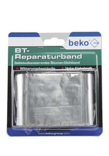 beko BT-Reparaturband, 75 mm x 1,5 m, alu blank