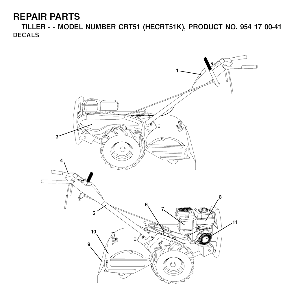 Explosionszeichnung Ersatzteile