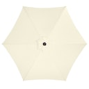 Vorschaubild Derby Mittelmastschirm BASIC 300 Lift, Aluminium Anthrazit / 100 % Polyester 180 g/m²