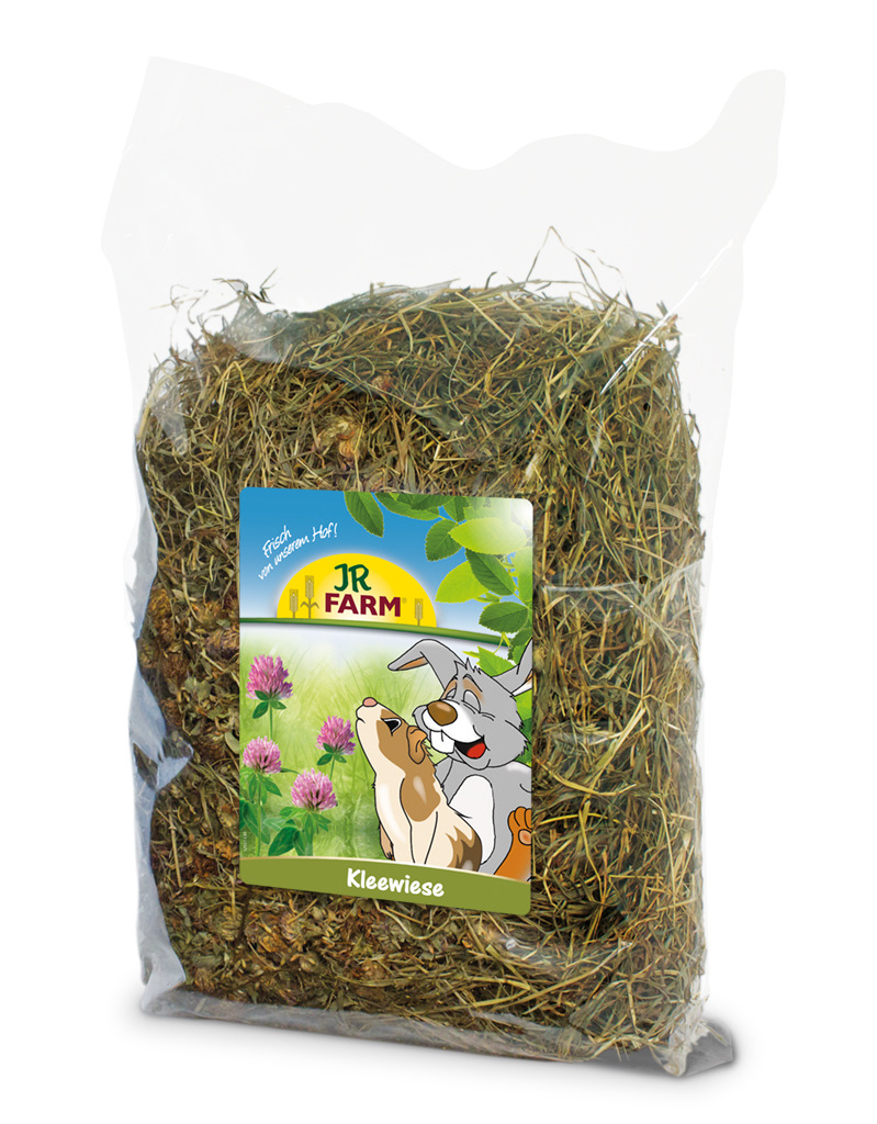 JR FARM Nager Kleewiese 500g Raufutter für Kleintiere