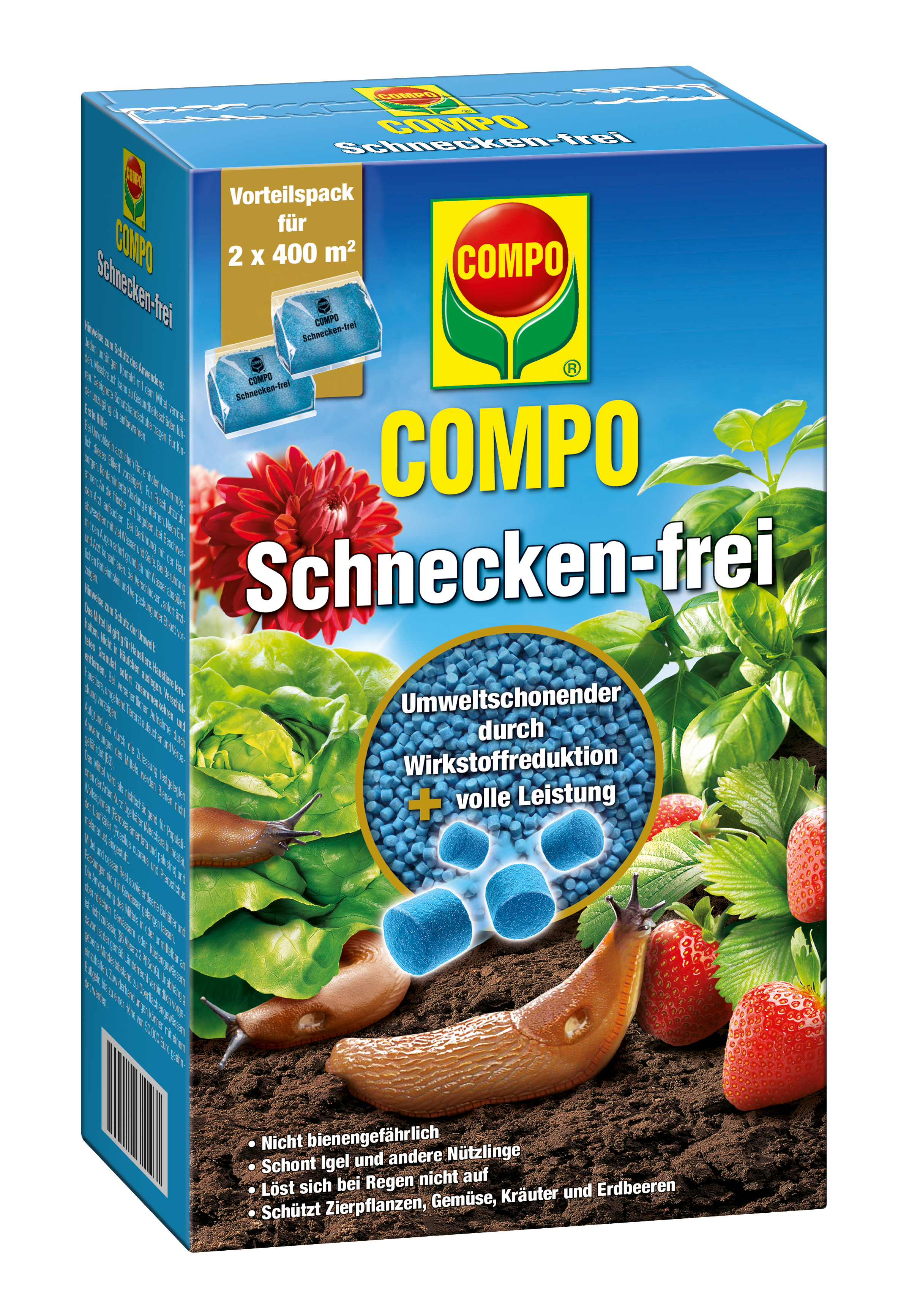 COMPO Schnecken-frei 2 x 200 g