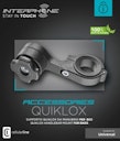 Vorschaubild INTERPHONE Quiklox Fahrrad-Lenkerhalter 22-31,8mm