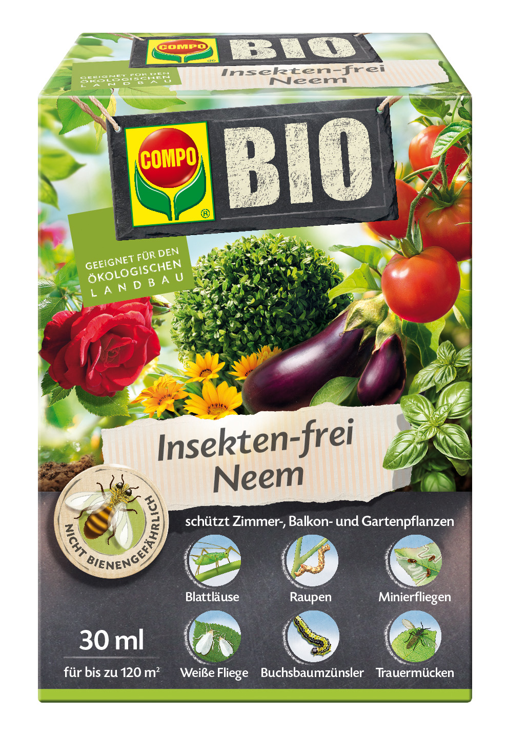 COMPO BIO Insekten-frei Neem 30 ml