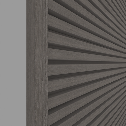 NewTechWood WPC Fassadenverkleidung Castellation Pro 35  BSK D 33 x 215 mm