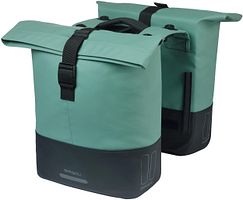 Basil Doppeltasche Cove schwarz/grün