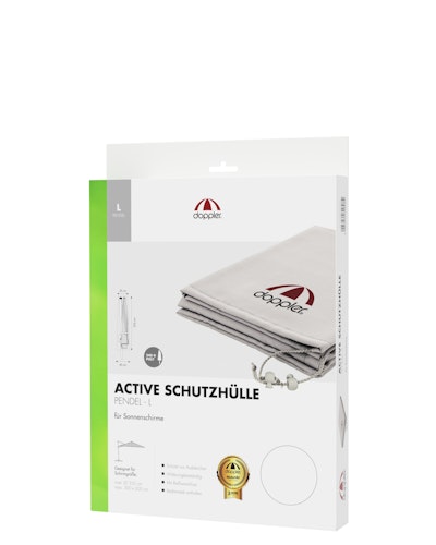 doppler Schutzhülle ACTIVE Pendel L, 100 % Polyester Grau