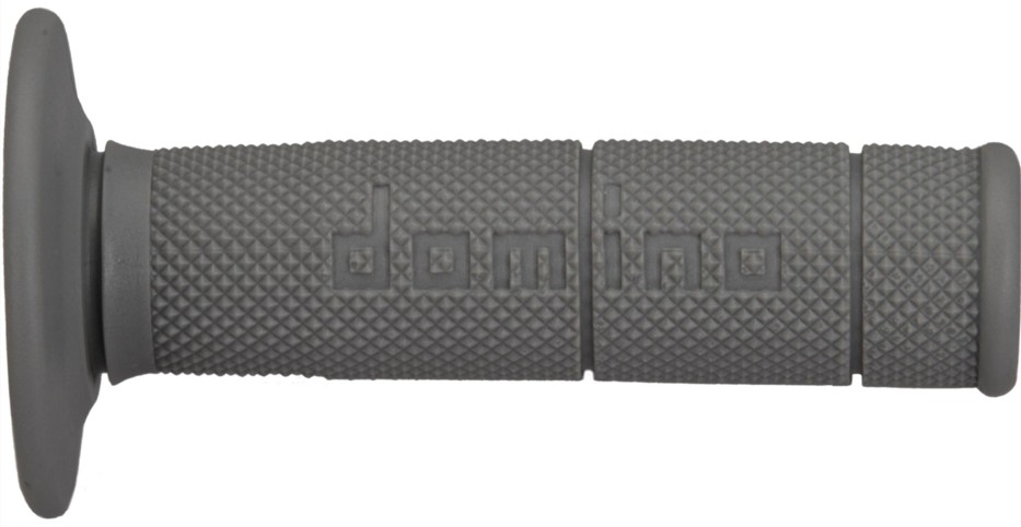 Domino Griffgummi grau, Griffgummi Typ: Cross / Enduro, geschlossen