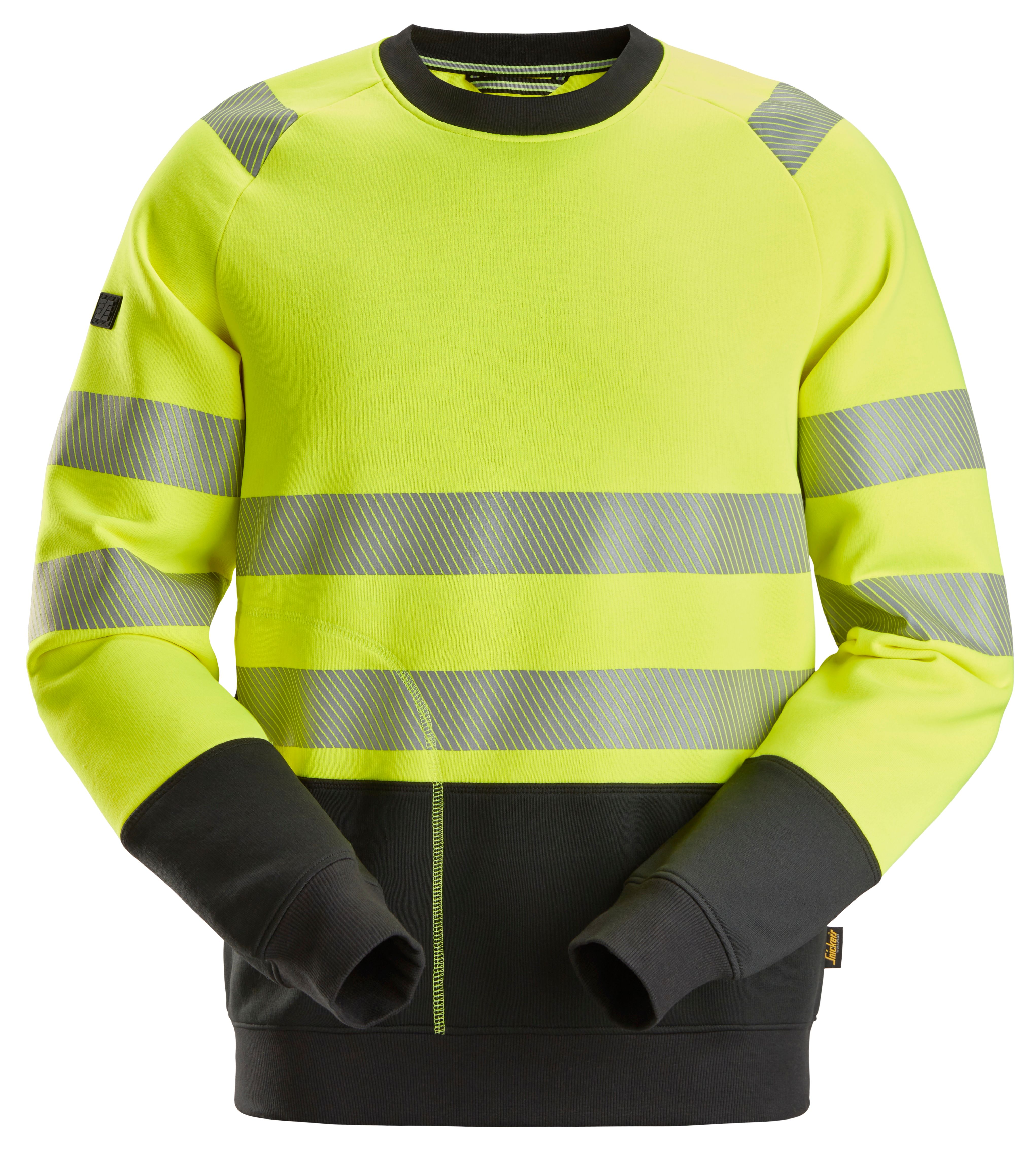 Snickers High-Vis-Sweatshirt, Warnschutzklasse 2