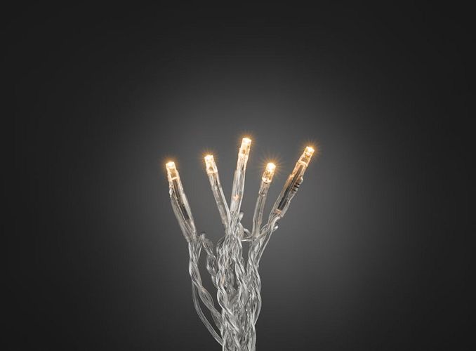 Konstsmide Weihnachtsbeleuchtung  Micro LED Lichterkette verschweißt GL643
