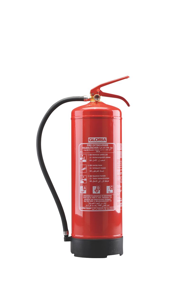 Gloria Pulver-Feuerlöscher PD 12 GA