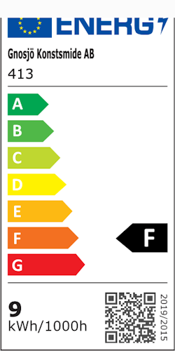 Konstsmide Wandleuchte Vega, galvanisiert, LED 8W (413-320)