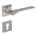 Vorschaubild Griffwerk VAYA 261 LEAF LIGHT fast2fix Fast2Fix Rosetten eckig Profilzylinder Samtgrau