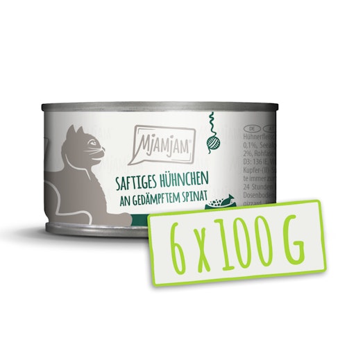 MJAMJAM 100 Gramm Katzennassfutter