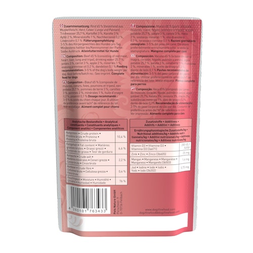 Dogz finefood 100 Gramm Hundenassfutter