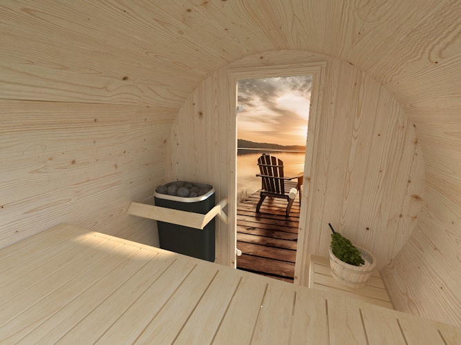 Palmako Saunafass Anita 0,9 m²