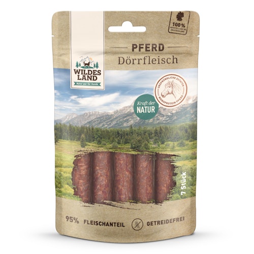 Wildes Land Dörrfleisch Hunde Snack