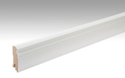 MeisterWerke Fussleiste Hamburger Profil 18/60 mm  Weiß streichfähig DF 2222 - 2380 mm